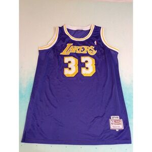 NBA Basketball Jersey #33 Abdoul Jabbar Men's Mitchell & Ness
